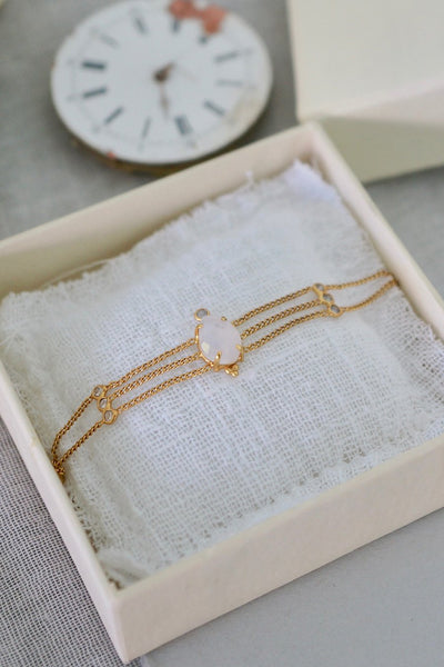 Soft Blush Bracelet