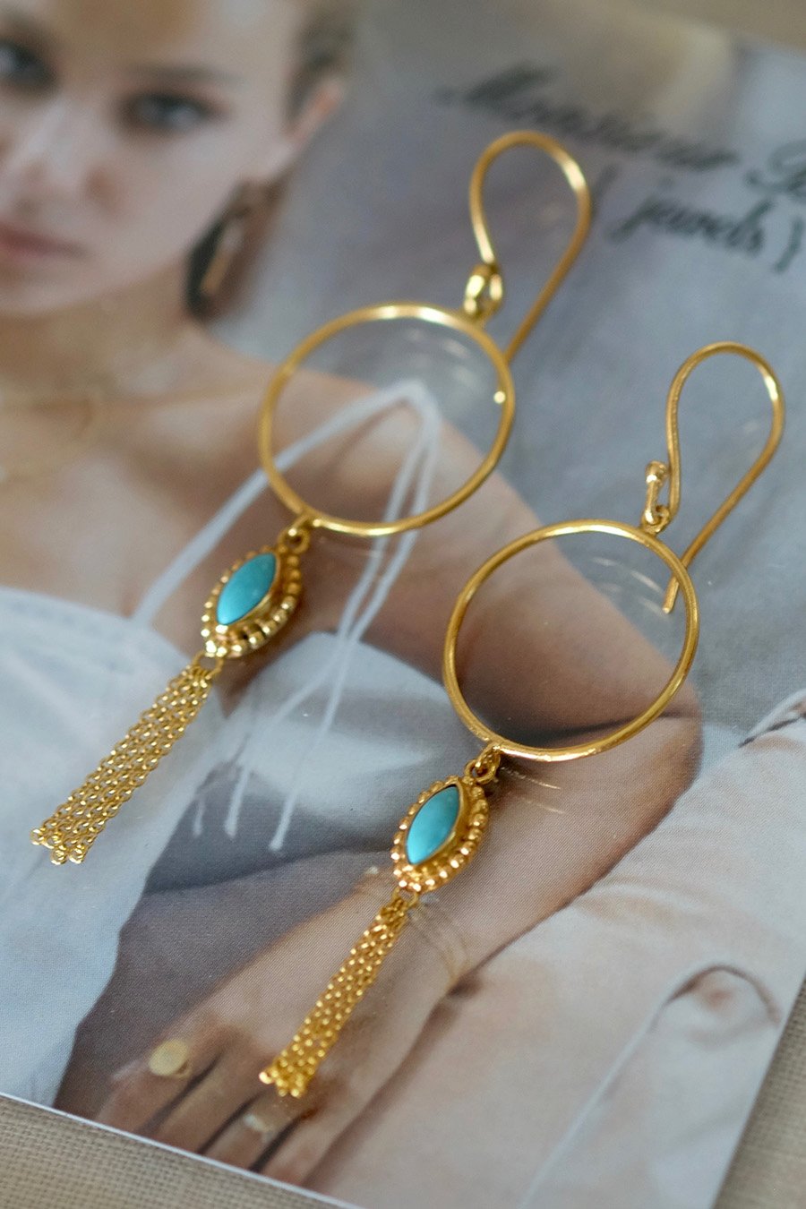 Mint Bubble Earrings