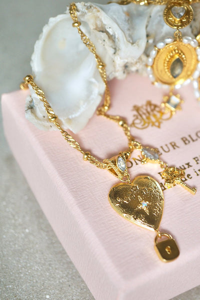 I Met You Necklace