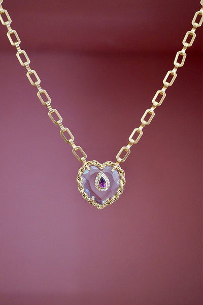 Kiss Her Necklace